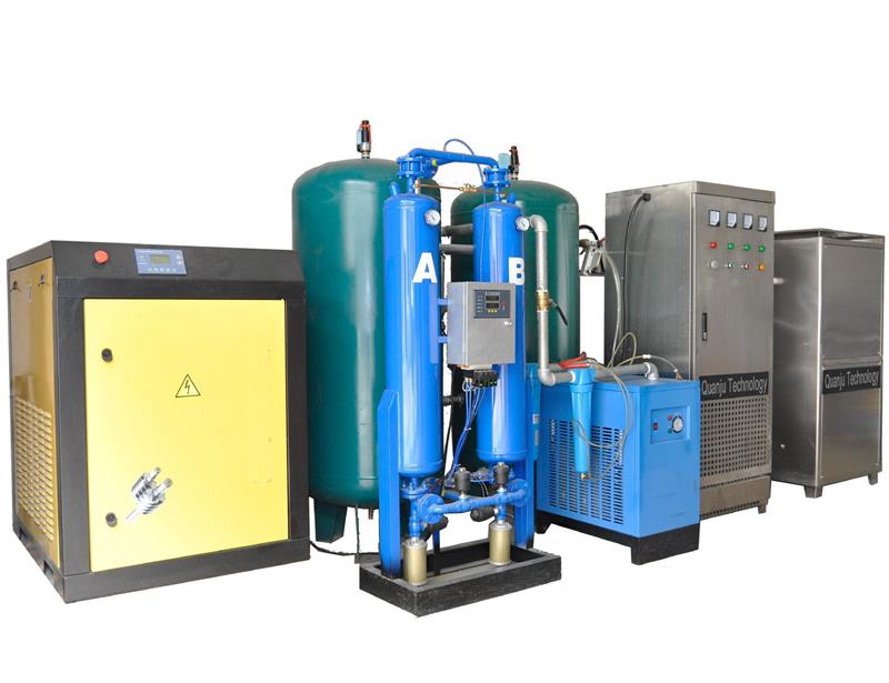 廣州佳環(huán)大公斤級(jí)臭氧發(fā)生器，8.5公斤臭氧發(fā)生器，氧氣源8.5KG臭氧發(fā)生器出貨視頻